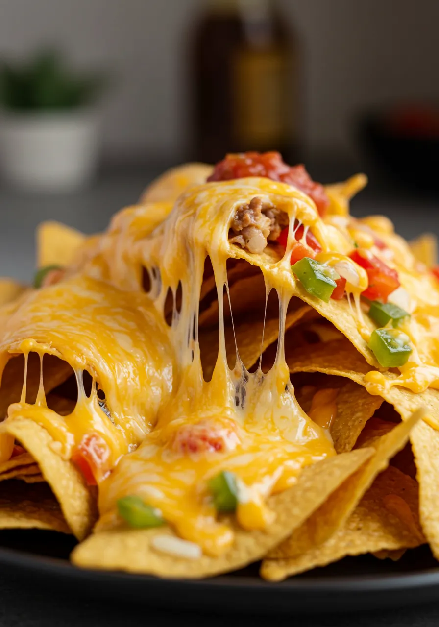 Lazy Cheese Nachos - secondary view